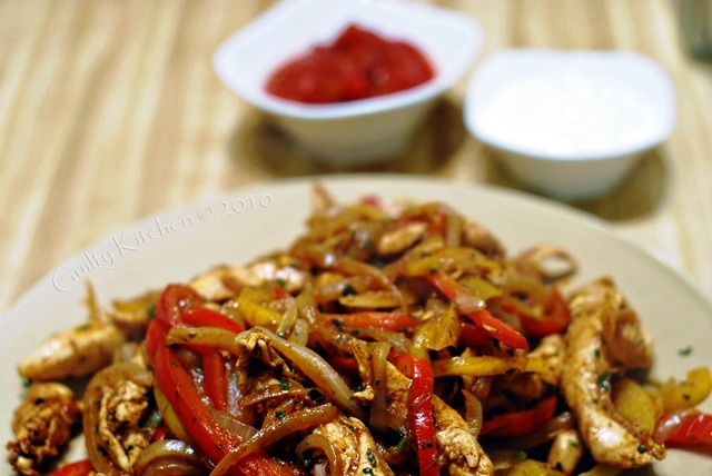 Easy and Quick Chicken Fajitas